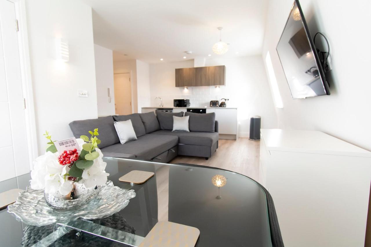Modern 1 Bed Flat 2 Mins Walk From Restaurants Bars Clubs & Beach! Wow! Apartamento Bournemouth Exterior foto